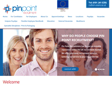 Tablet Screenshot of pin-point.co.uk